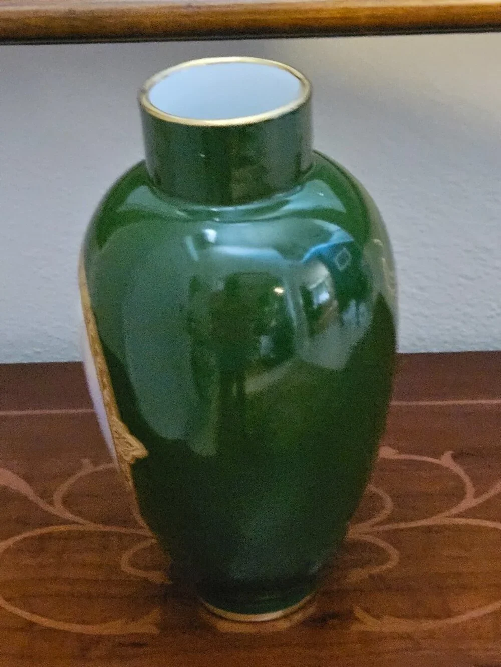 RARE ANTIQUE W.G. & Co William Guerin Limoges FRENCH PORCELAIN HANDPAINTED Vase